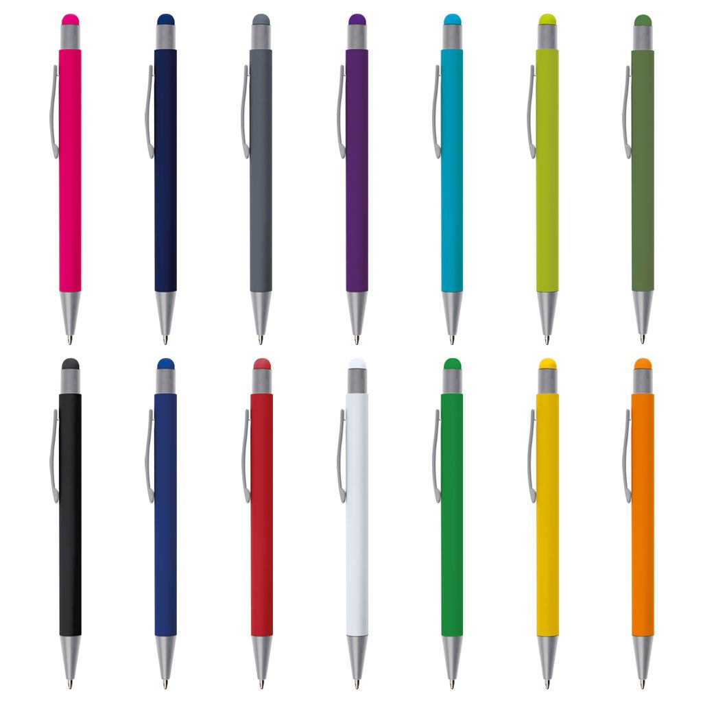 Metalisk touchpen med mjuk touch SALT LAKE CITY