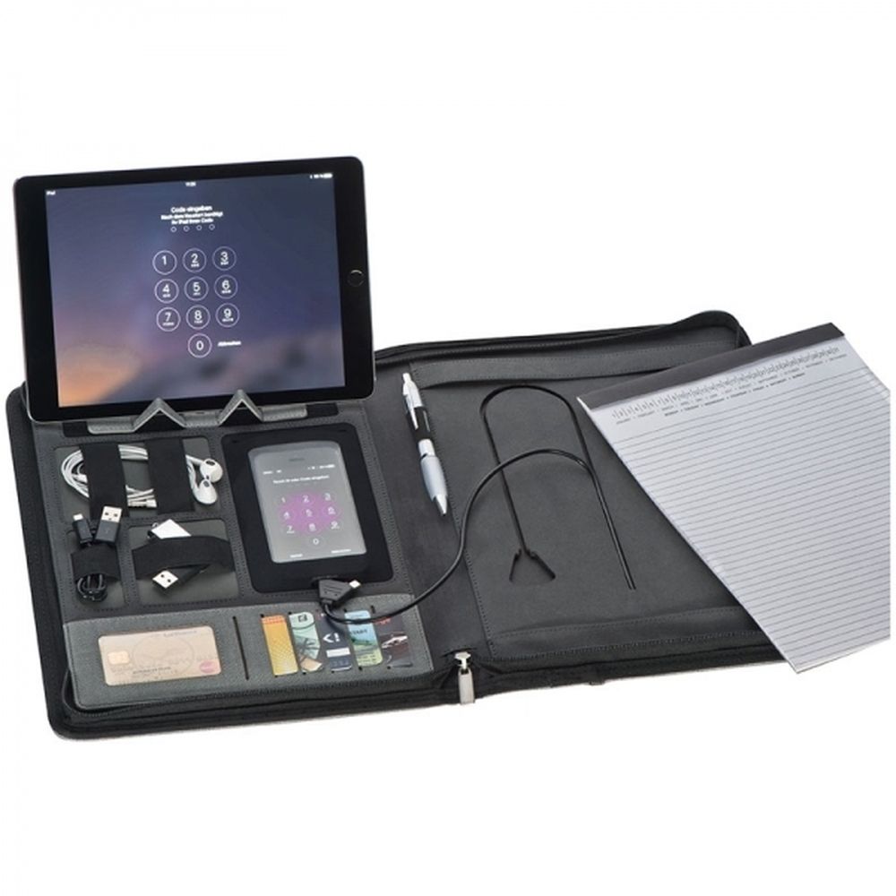 A4-mapp med powerbank 5000 mAh ELDA
