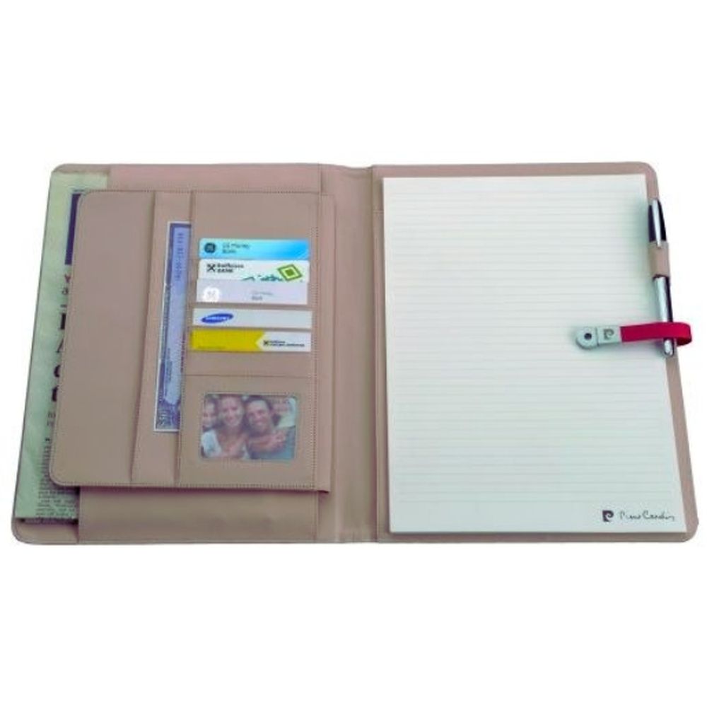 Folder with lined notebook and 8GB USB 2.0 DIMITRI Pierre Cardin