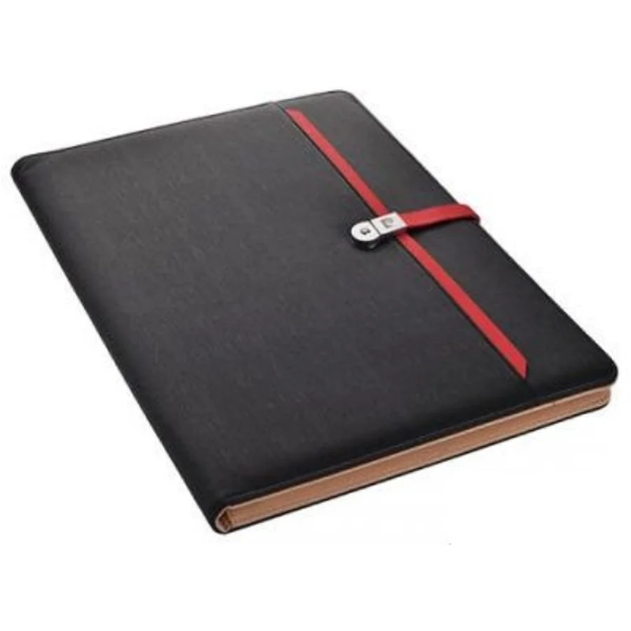 Folder with lined notebook and 8GB USB 2.0 DIMITRI Pierre Cardin