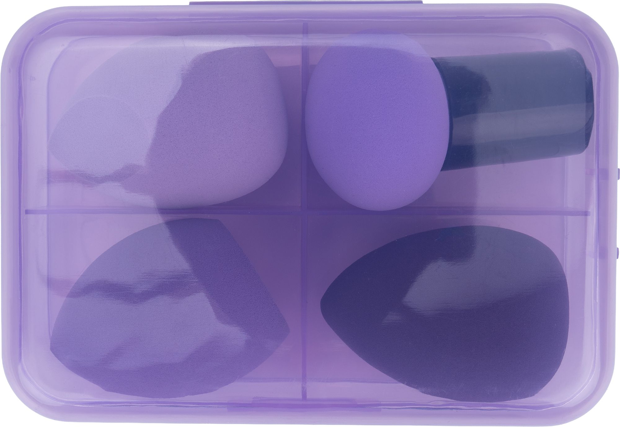 Makeup sponges in a box