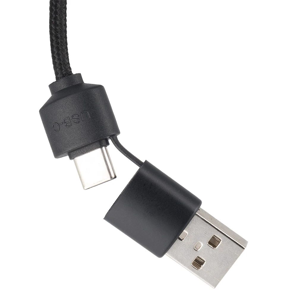 4-i-1-kabel med upplyst logotyp, LH-ZM02