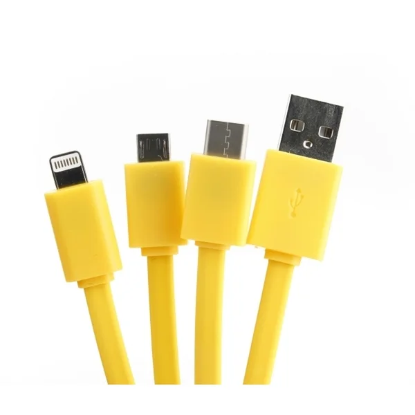 Personalized charging cable 3in1 – profilreklam med tryck från ExpoTryck