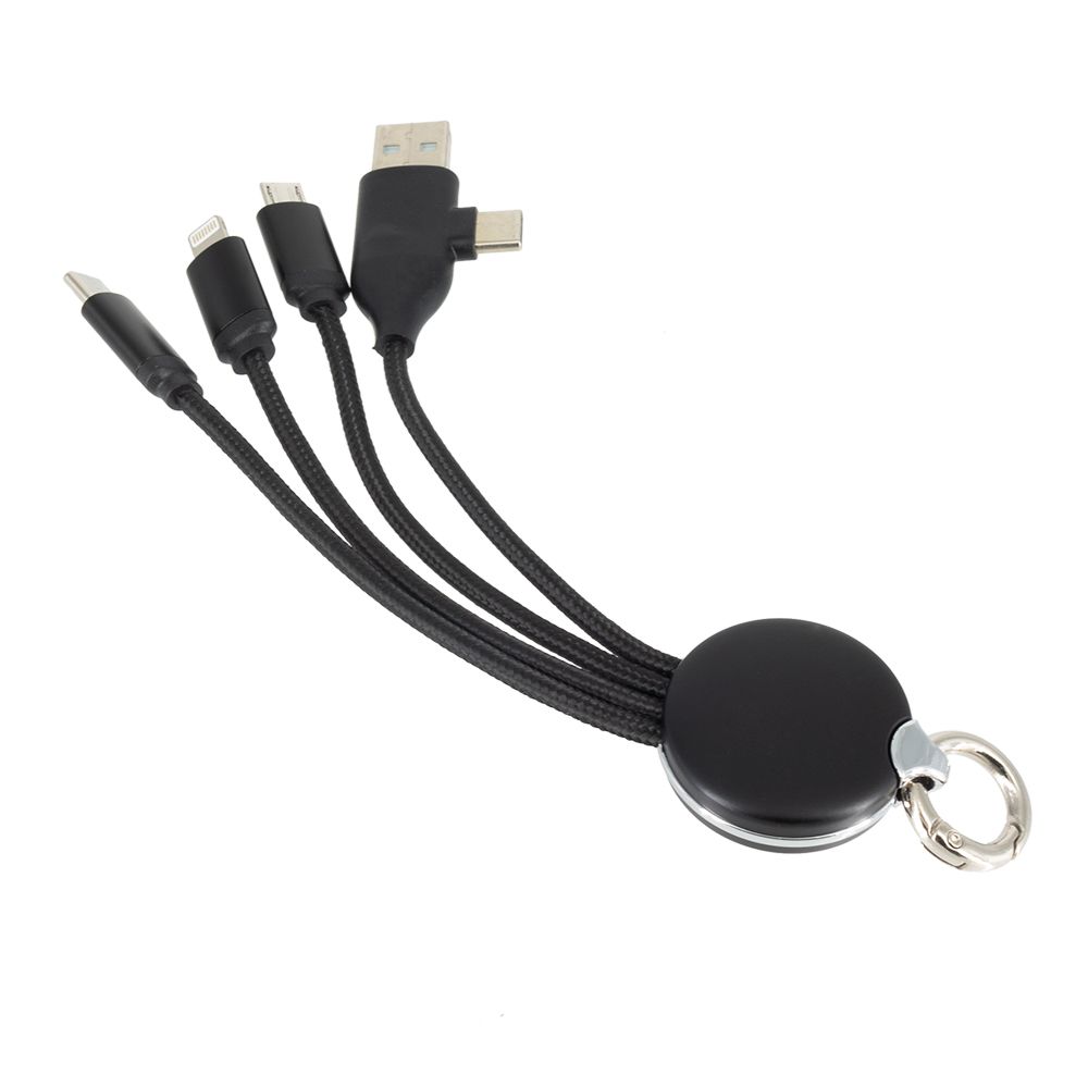 4w1 cable with illuminated logo RXD-368