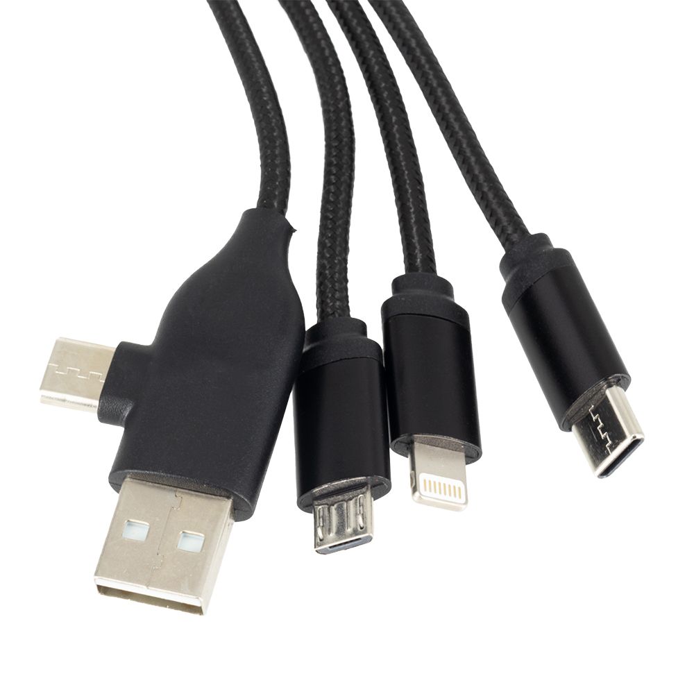 4w1 cable with illuminated logo RXD-368