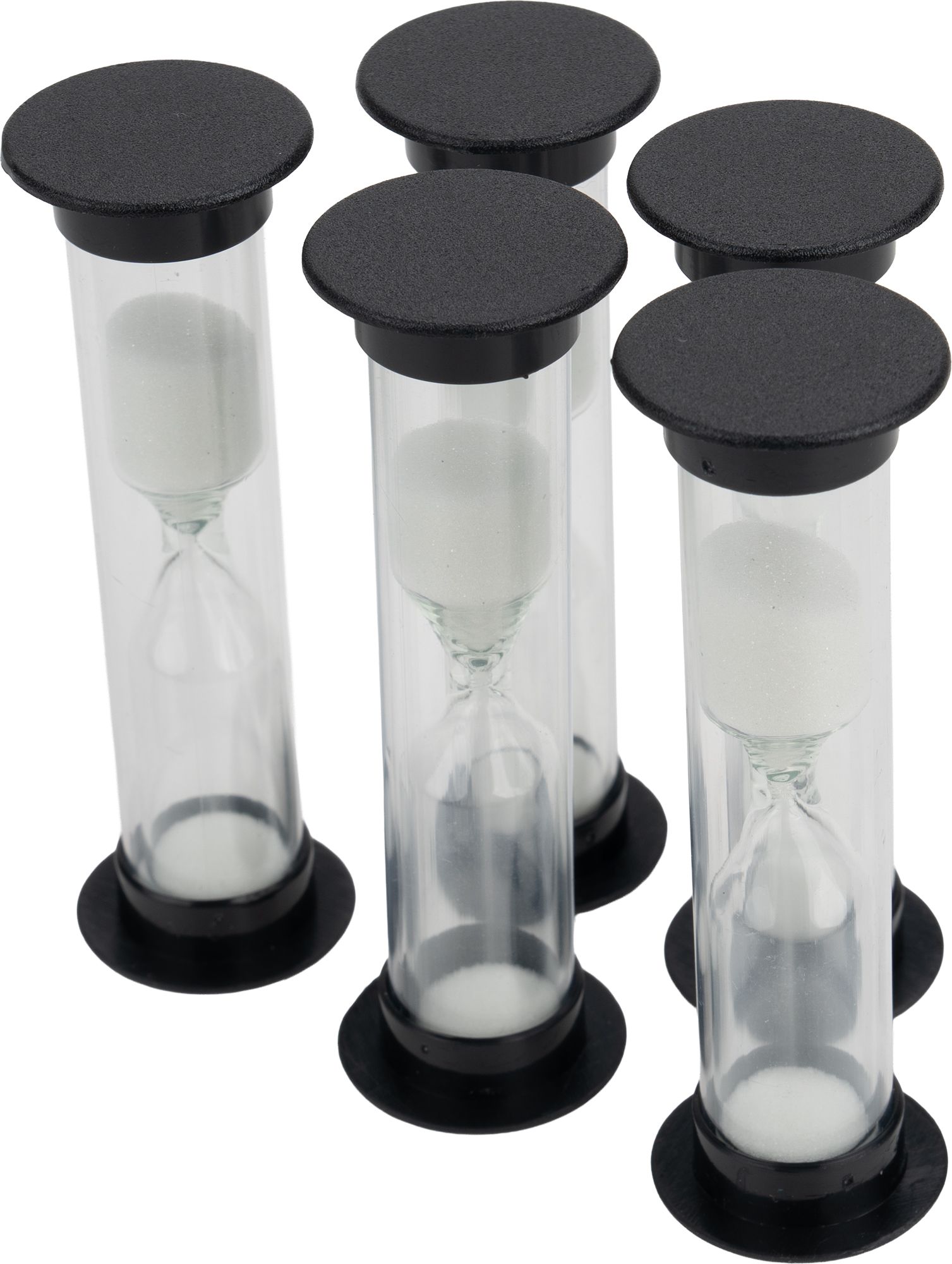 Toothbrushing hourglass timer