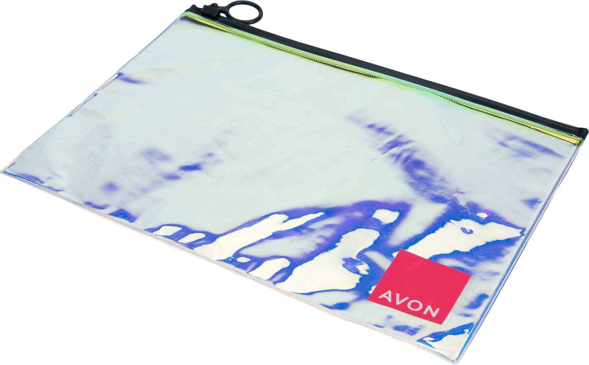 Holographic cosmetic bag