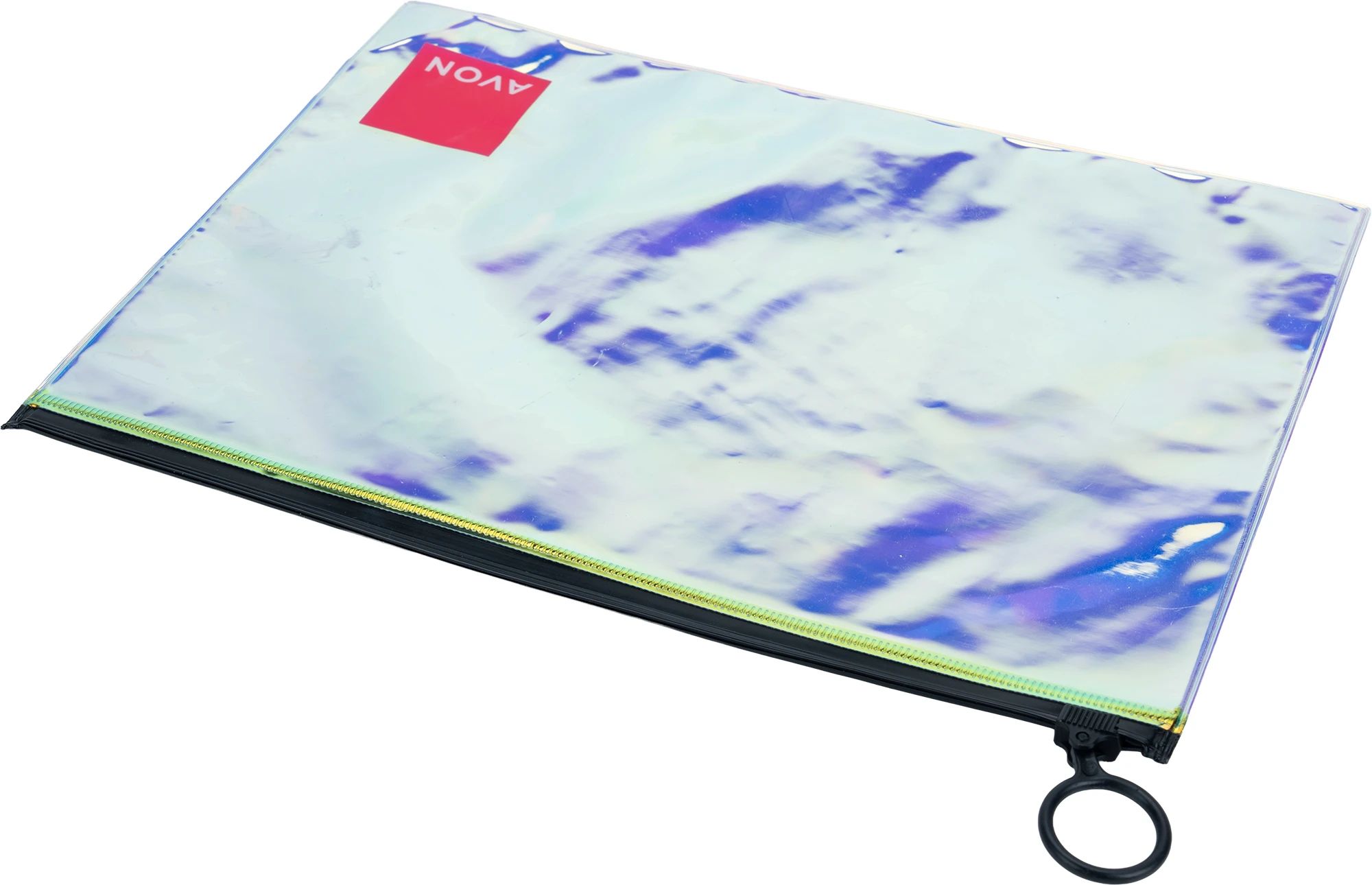Holographic cosmetic bag