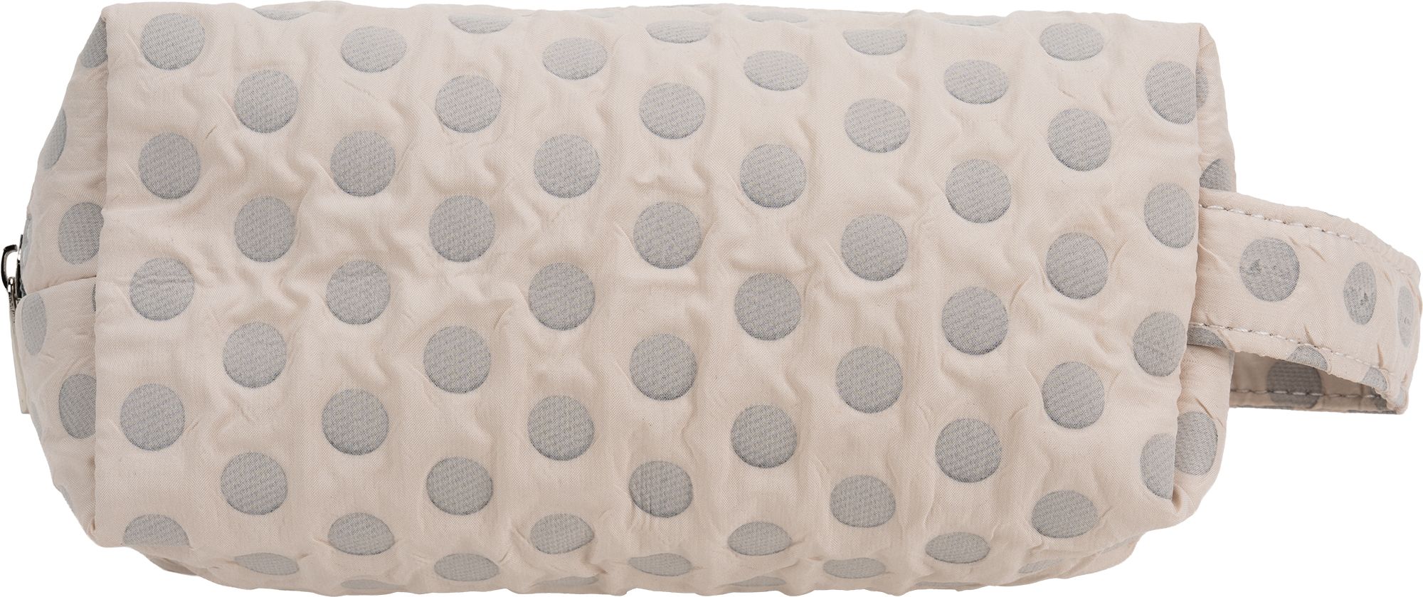 Polka dot cosmetic bag