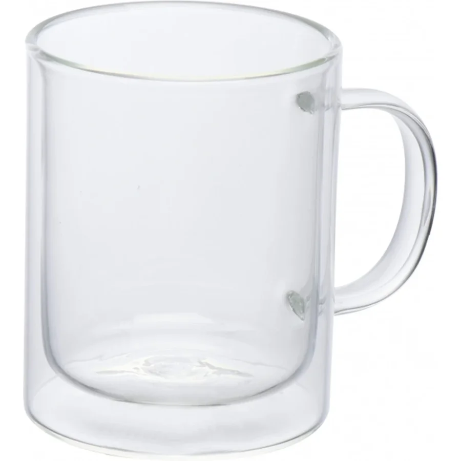 Glasmugg med dubbla väggar CARACAS 350 ml