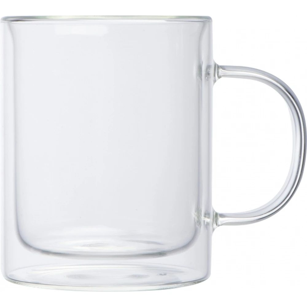 Glasmugg med dubbla väggar CARACAS 350 ml