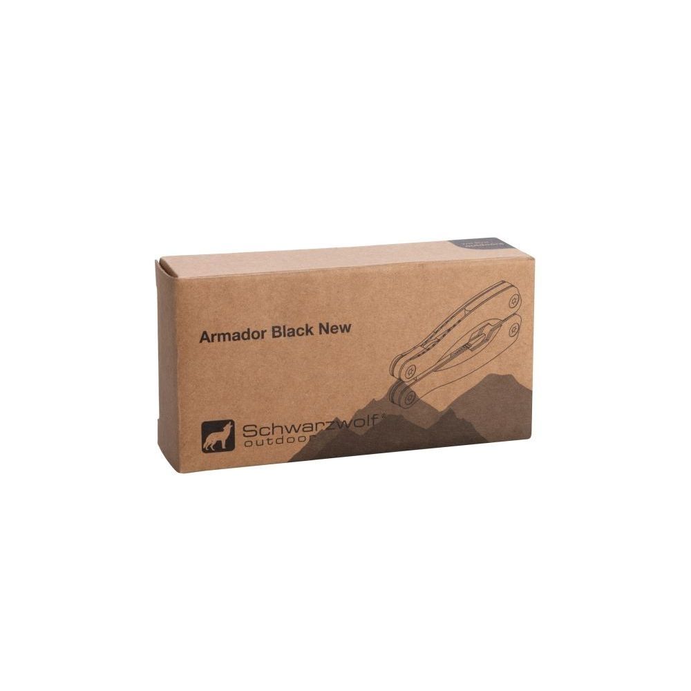 Svart flerverktyg ARMADOR NEW SCHWARZWOLF