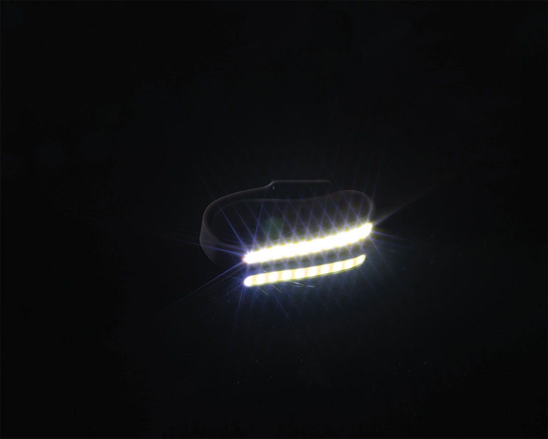 Silikonarmband för löpning med inbyggd COB-lampa DOHA