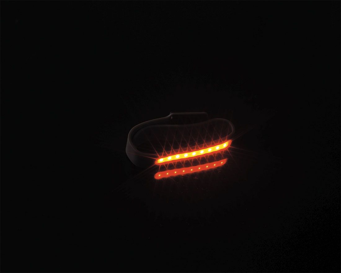 Silikonarmband för löpning med inbyggd COB-lampa DOHA