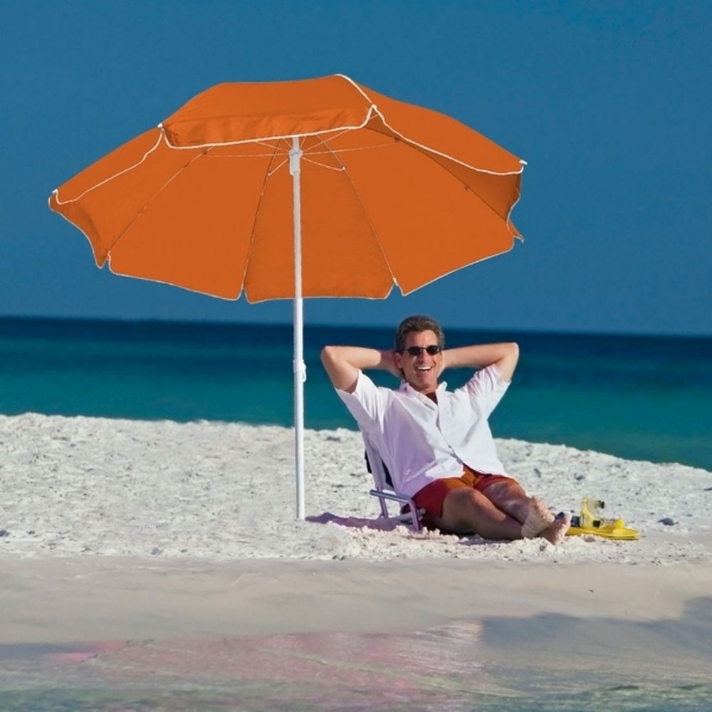 Strandparasoll Ø150 cm FORT LAUDERDALE