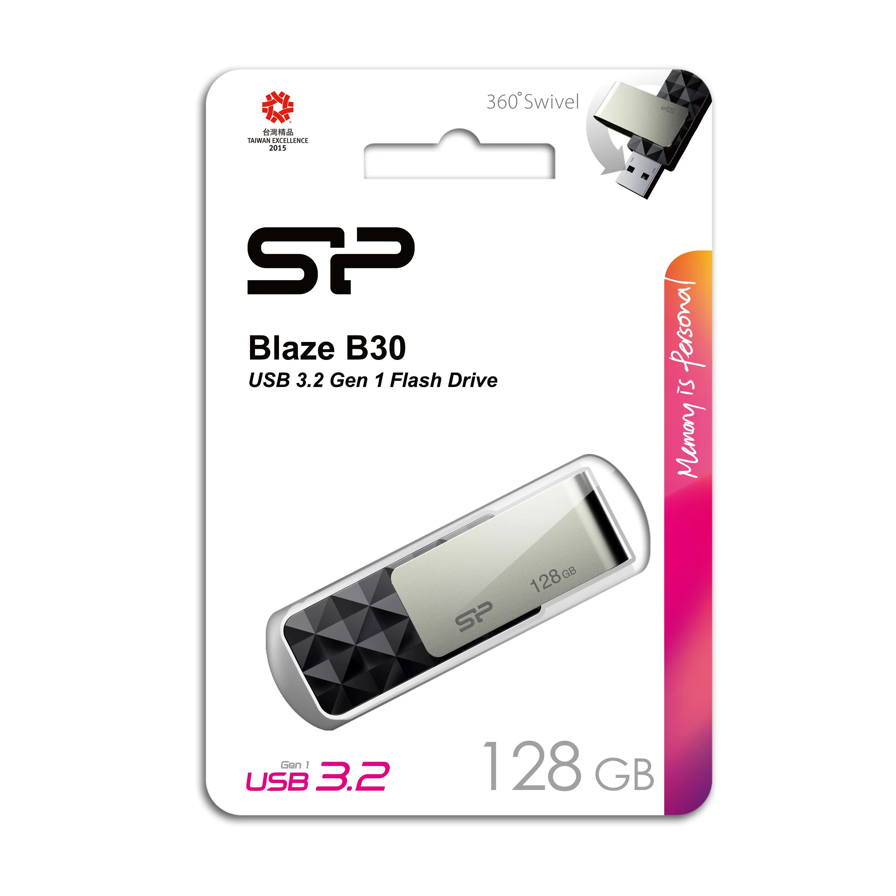 Blaze B30 pendrive, 8GB 3.1 Silicon Power
