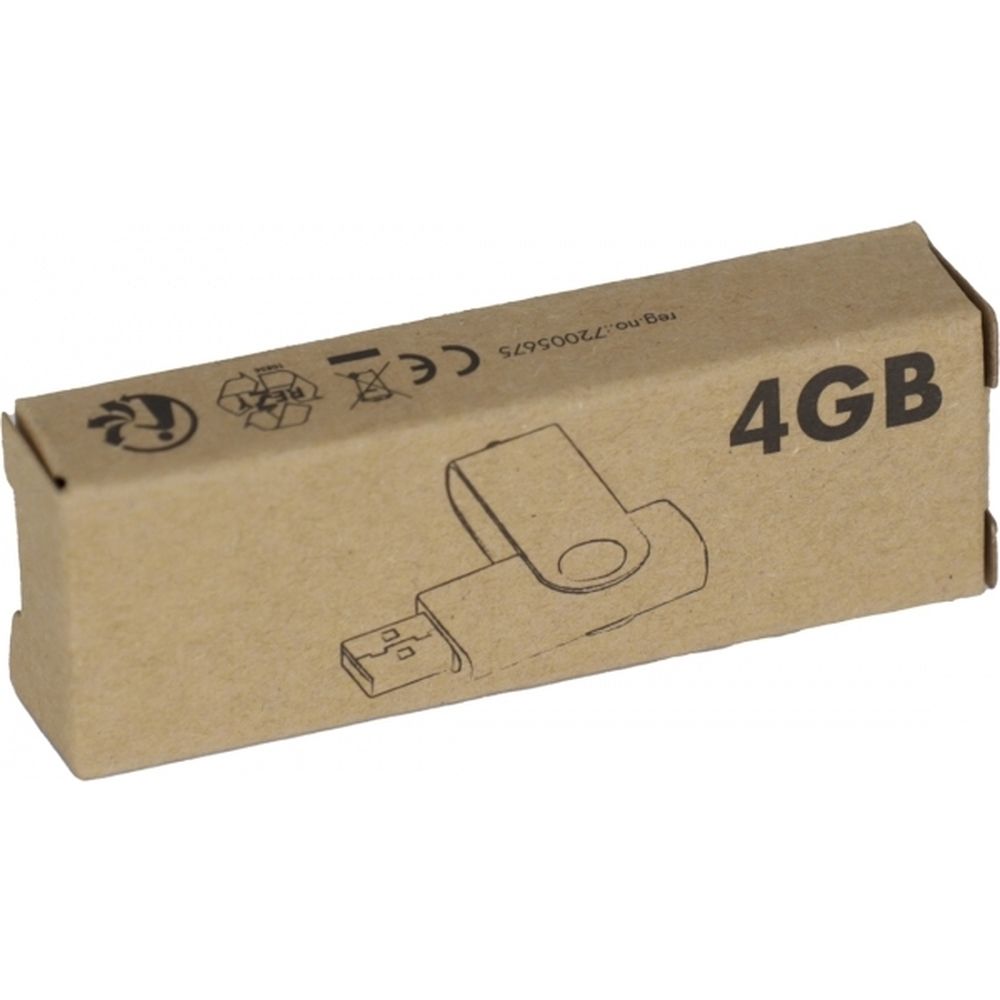 Pendrive av trä 4GB 2.0 LEAGUE CITY