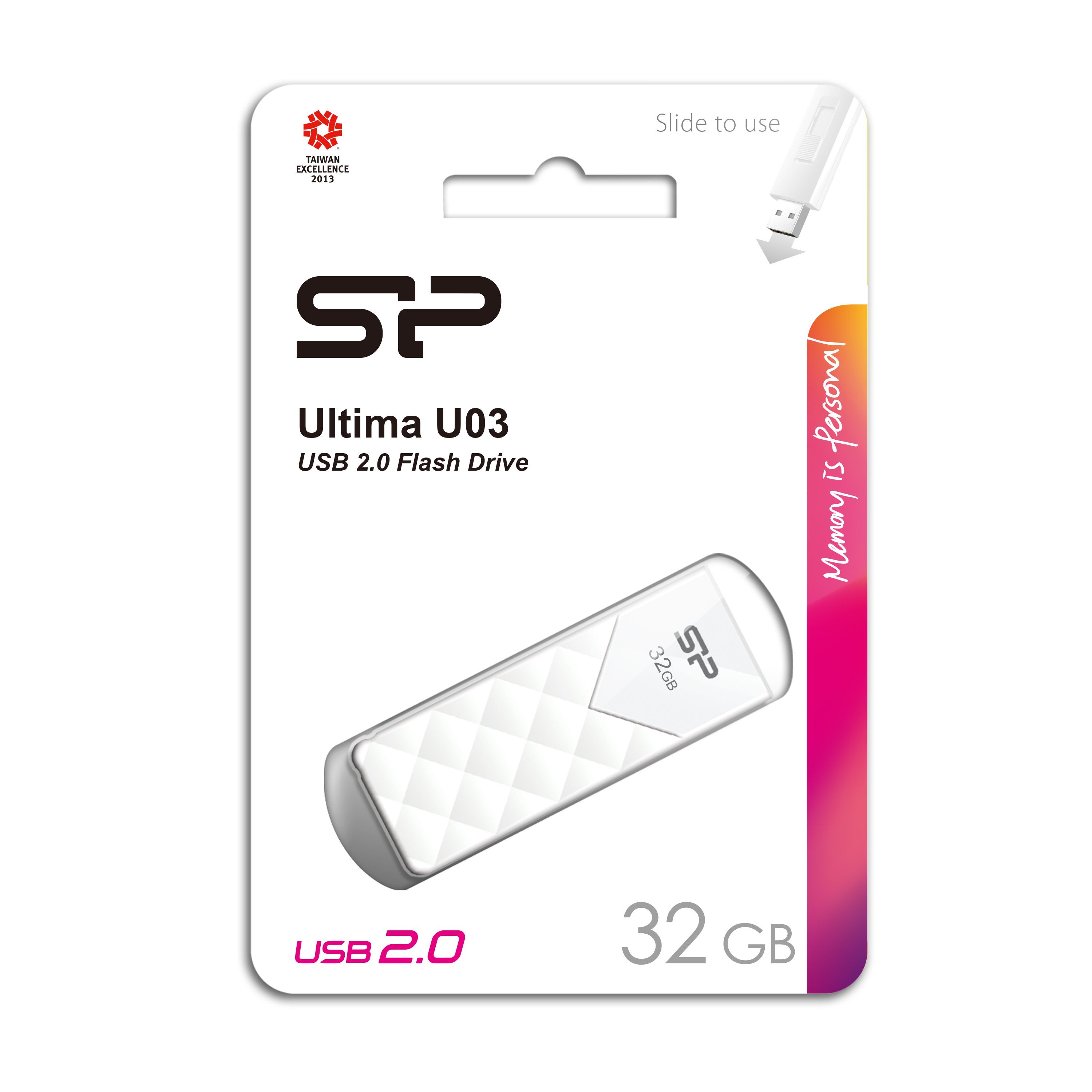 Pendrive Ultima U03, 16GB 2.0 Silicon Power