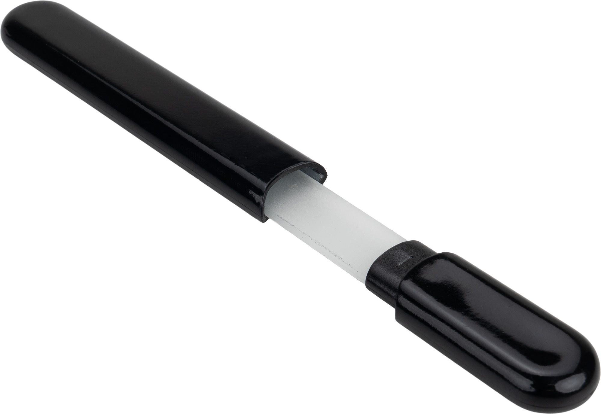 Glass nail files in a case