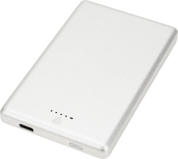 5000 mAh powerbank med Magsafe induktiv laddare DONETSK – profilreklam med tryck från ExpoTryck