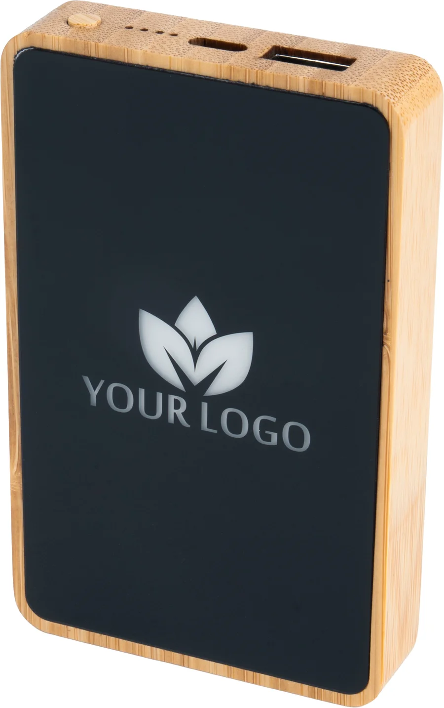 Power Bank 5000 mAh with illuminated logo