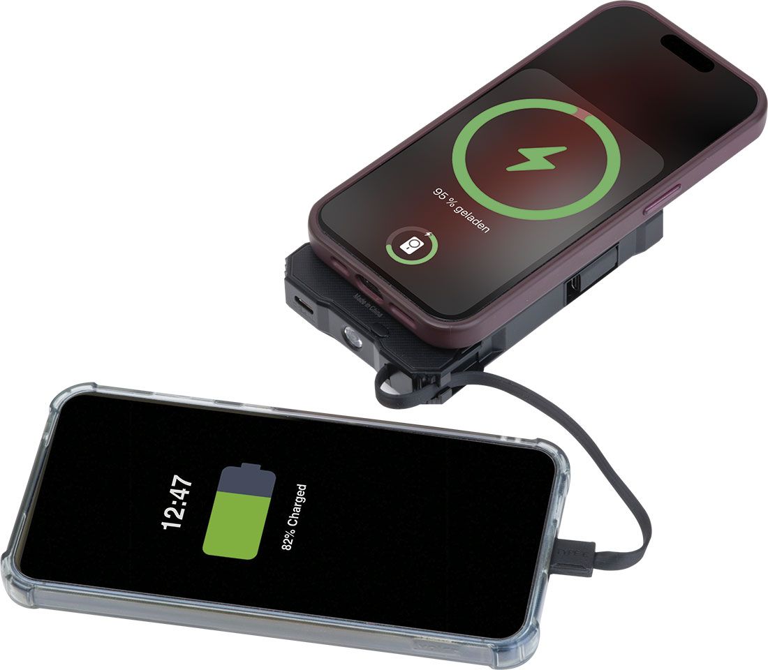 Solcells-powerbank 10 000 mAh BREDA