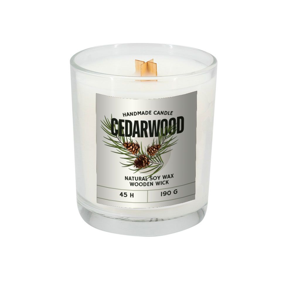 Sojaljus av cederträ 190g