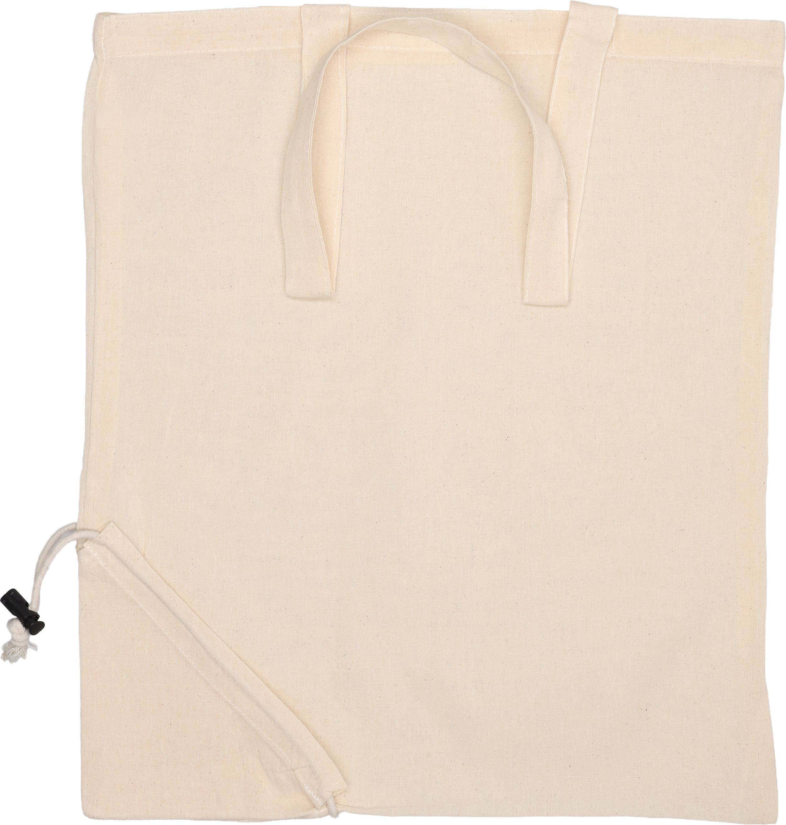 Bomullsväska med långa handtag 120 g/m2 KLEHOLM