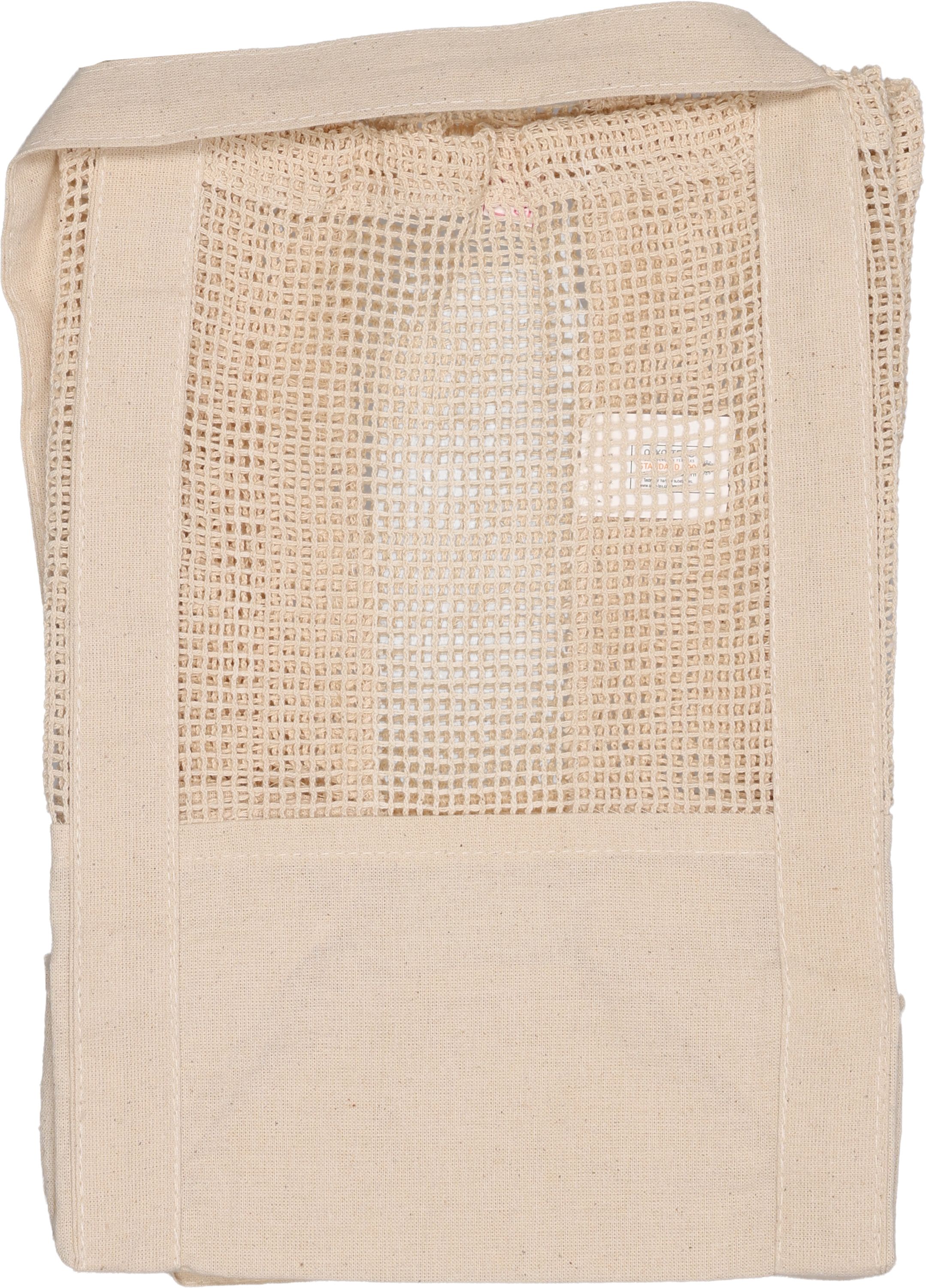Bomullspåse med mesh, 150 g/m2 ALANYA