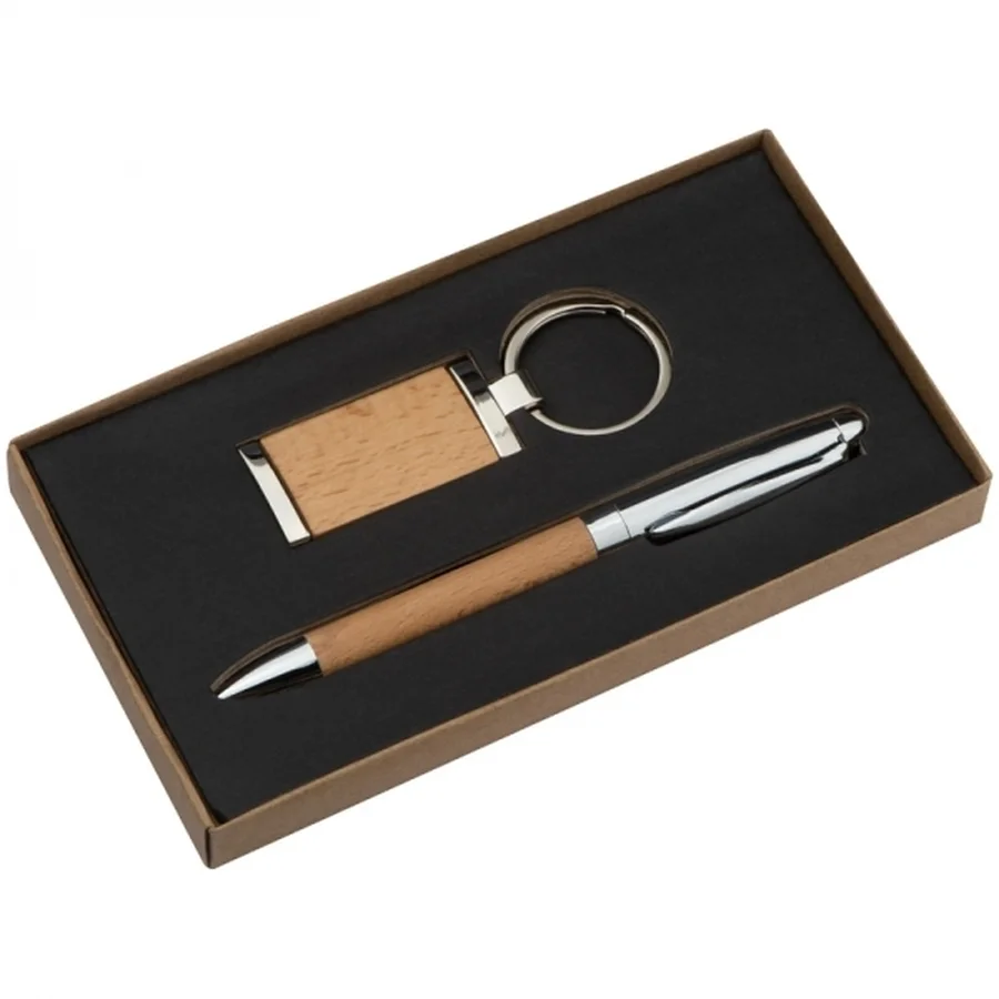 ENSCHEDE penna och nyckelring set
