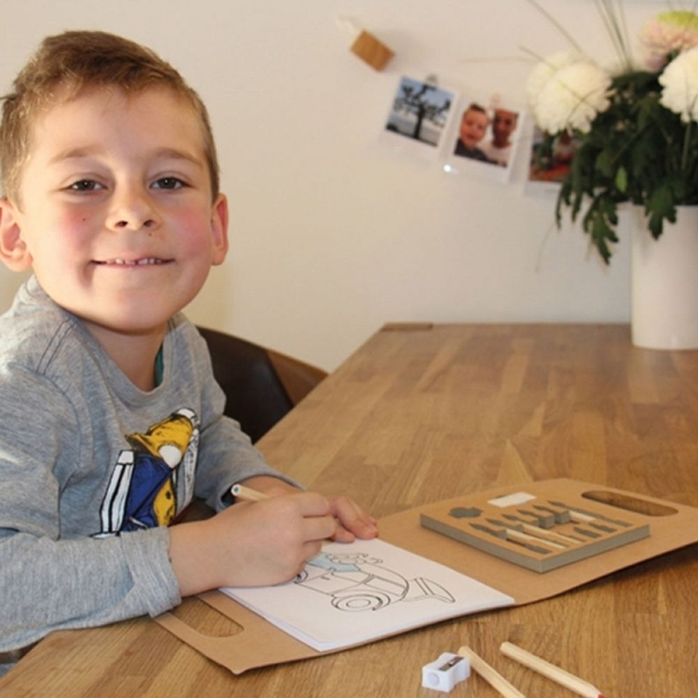 Färgläggningsset med 6 färgpennor FORIO