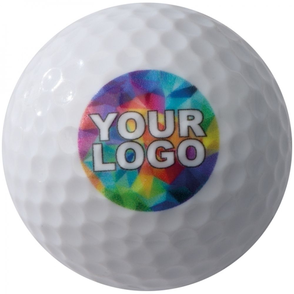 Set med 3 golfbollar