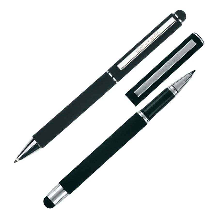 Skrivset med penna och kulspetspenna touch pen soft touch CLAUDIE Pierre Cardin