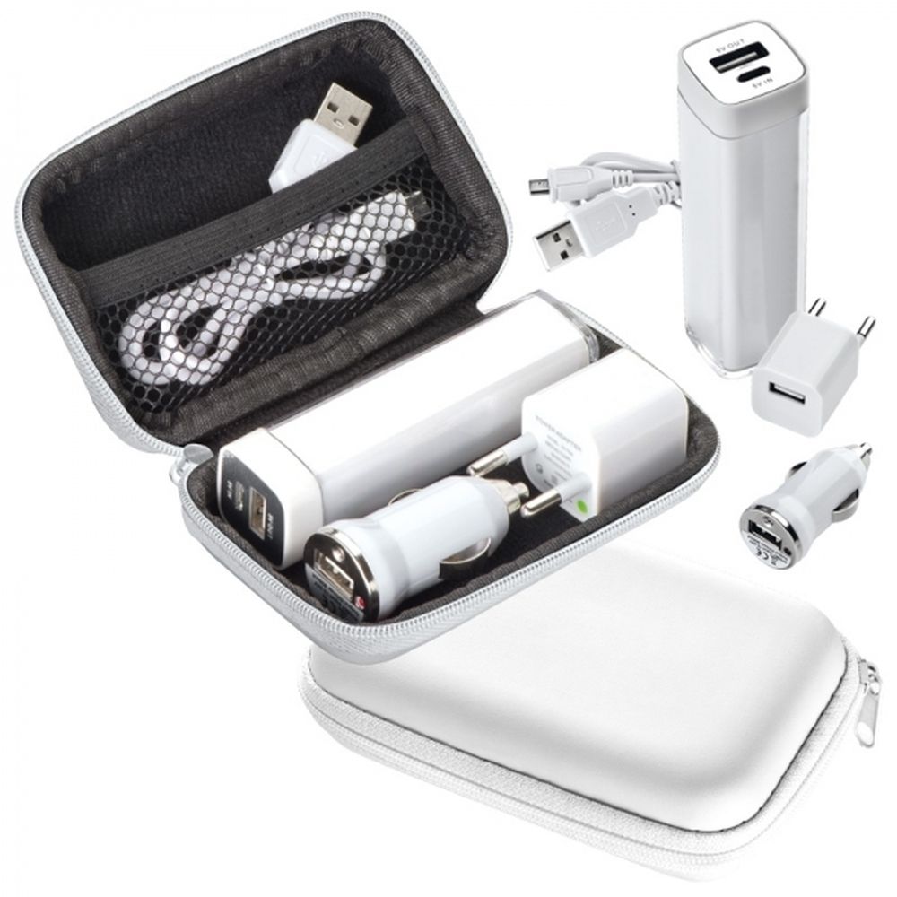 Reseset med powerbank 2200 mAh och kontakter EXETER