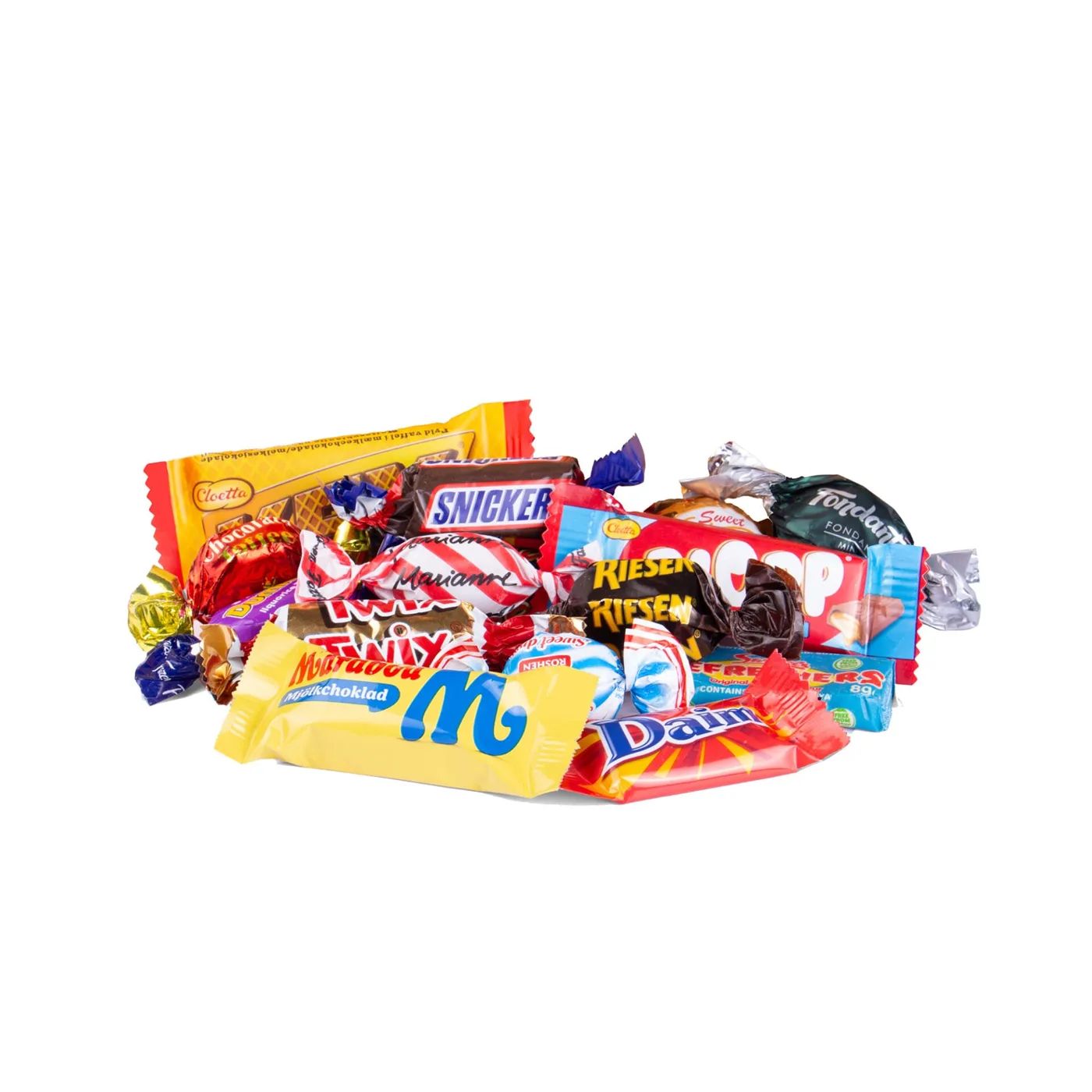 Favoritmix med välkända chokladfavoriter