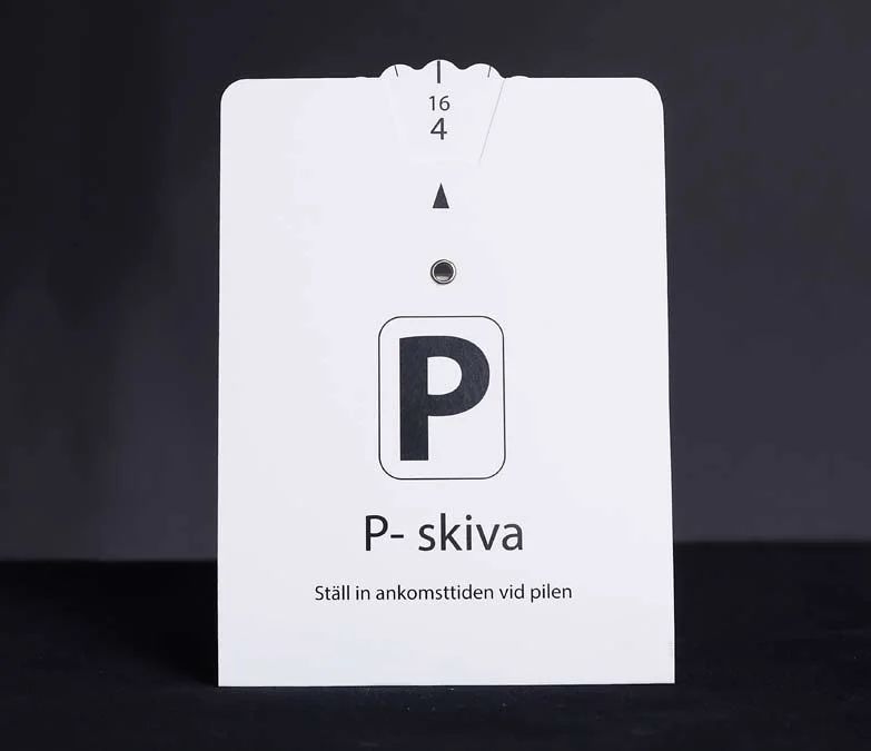 P-skiva med tryck – profilreklam med tryck från ExpoTryck