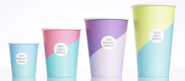 Pappersmugg Enkelvägg med tryck – profilreklam med tryck från ExpoTryck