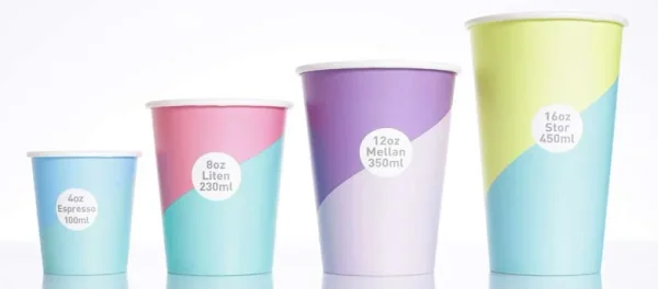 Pappersmugg Enkelvägg med tryck – profilreklam med tryck från ExpoTryck