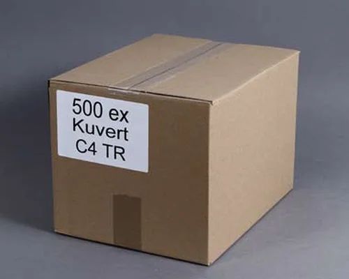 Kartong med 500 kuvert C4