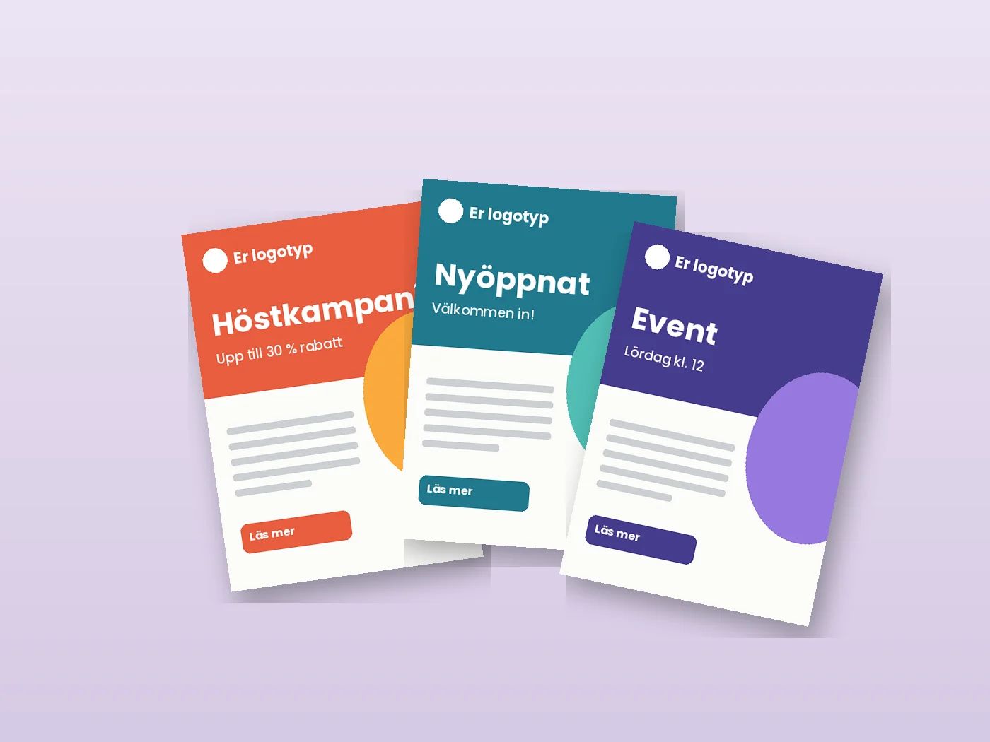 Flyer med tryck – profilreklam med tryck från ExpoTryck