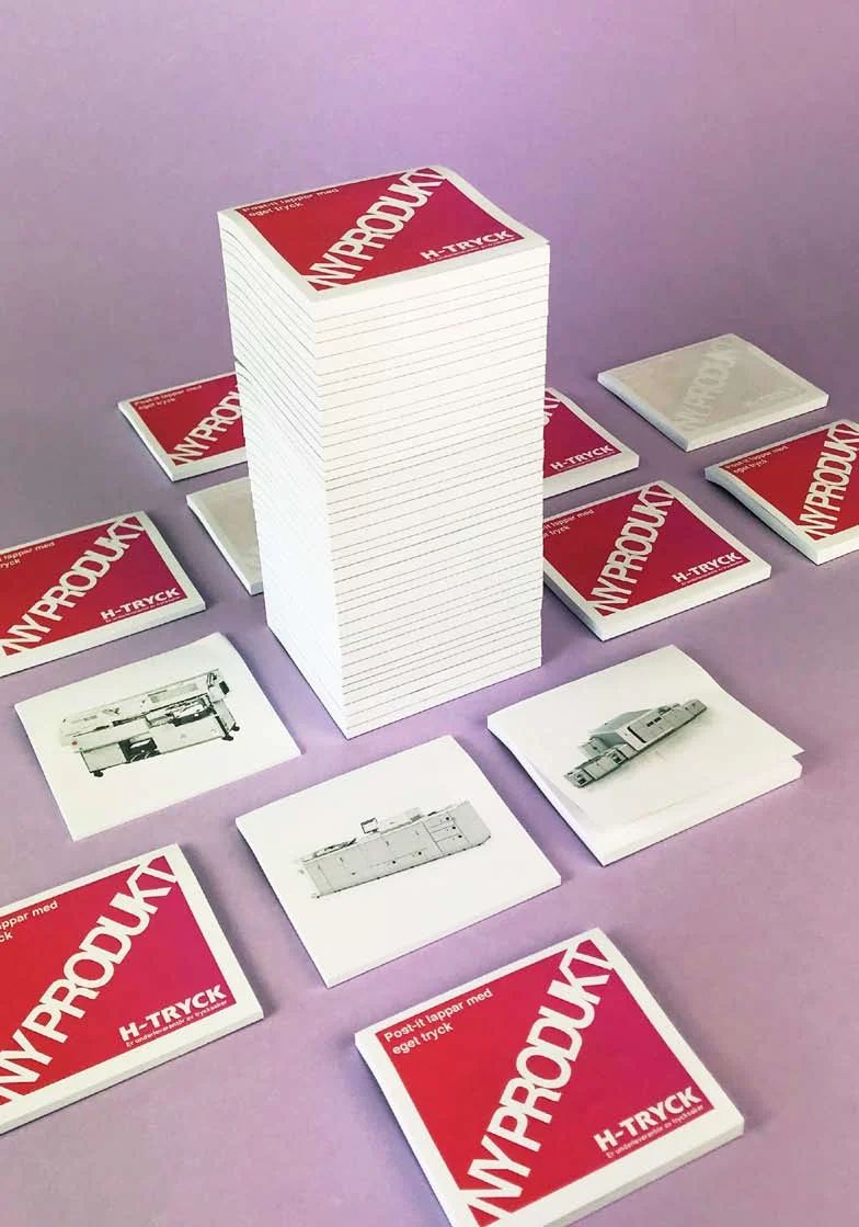Häftblock med tryck – profilreklam med tryck från ExpoTryck