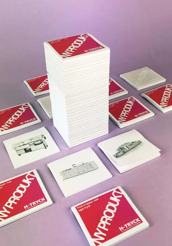 Häftblock med tryck – profilreklam med tryck från ExpoTryck