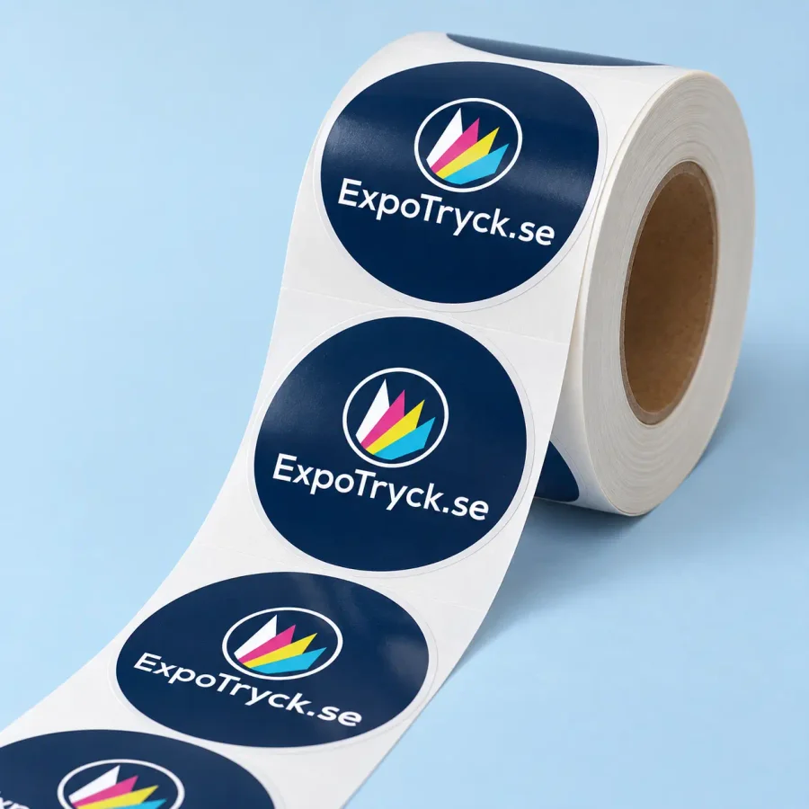 Etiketter Rulle - Papper